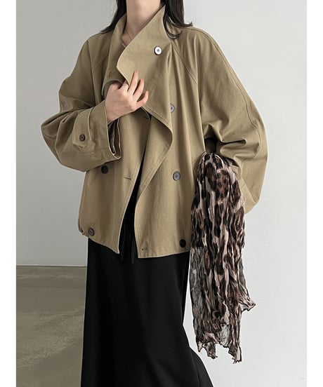 balloon hem jacket / 2color　hm3228