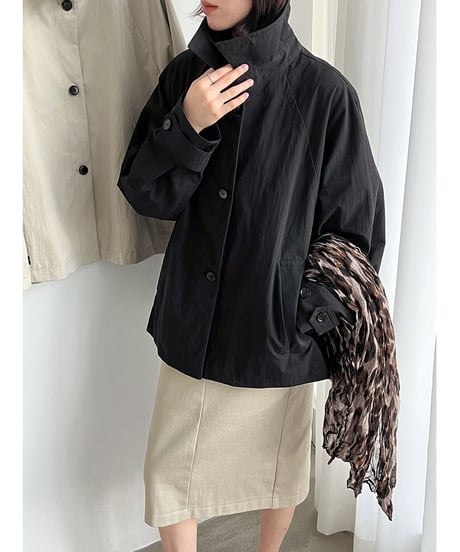 minimal collar jacket / 2color　hm3254