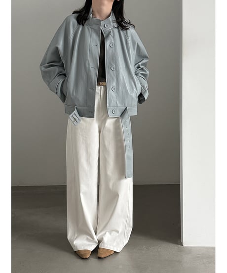 patch pocket pants / 2color　hm3255