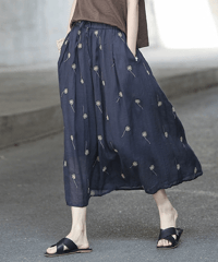 embroidered flare skirt　hm2998