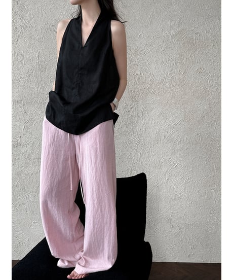 relaxed straight pants / 4color　hm3018