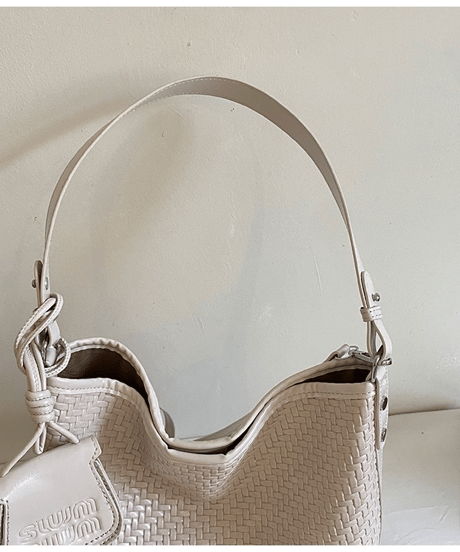 woven shoulder bag / 5color　hm3026