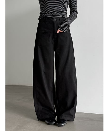 patch pocket pants / 2color　hm3255