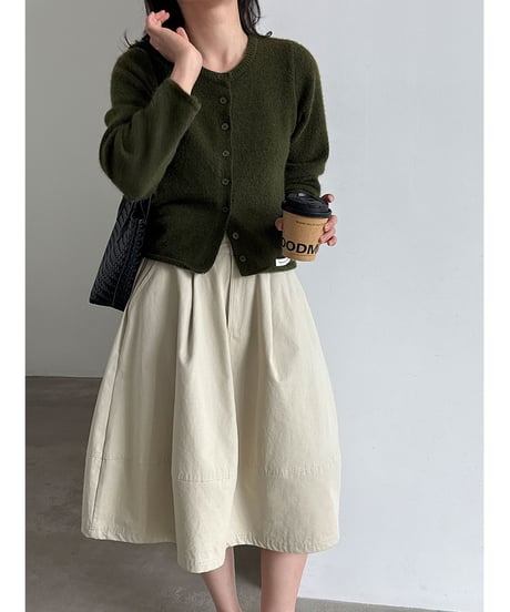 soft crew cardigan / 3color　hm3266