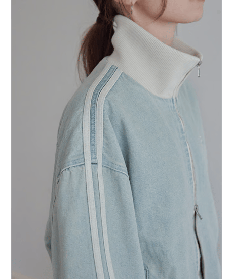 padded denim jacket / 2color　hm3291