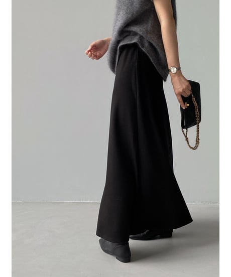 flowing a-line skirt / 4color　hm3286