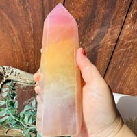 オーラローズクォーツのポイント B｜愛と癒しの輝きをまとうクリスタル💗