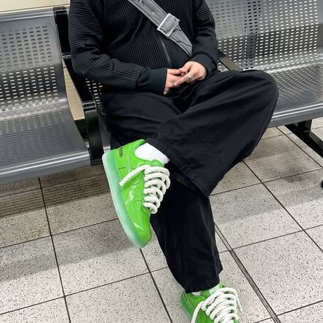 Air Force1 "green apple"🍏