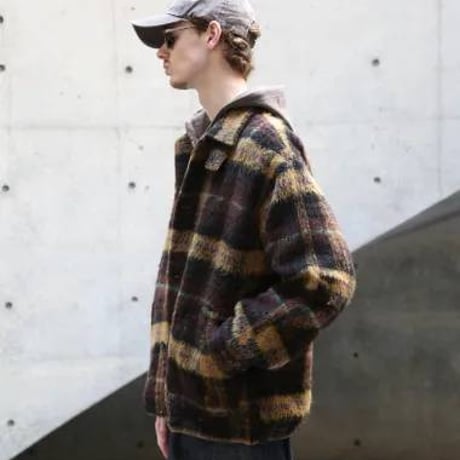 クオルト quolt ブルゾン メンズ WOOLY JKT 秋冬商品 ブラウン×マスタード ネイビー×パープル 901T-1961