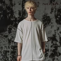 ノーアイディー noid 5分袖カットソー NOID. メンズ ダイヤステッチサーマルC/N-PO ホワイト グレー ブラック フリーサイズ 春夏商品 459010-536T