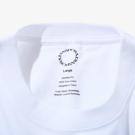 Diaspora skateboards "2P Pack Tee" (White) M
