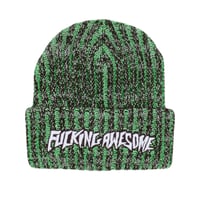 FUCKING AWESOME "REFLECTIVE STRIPE BEANIE"