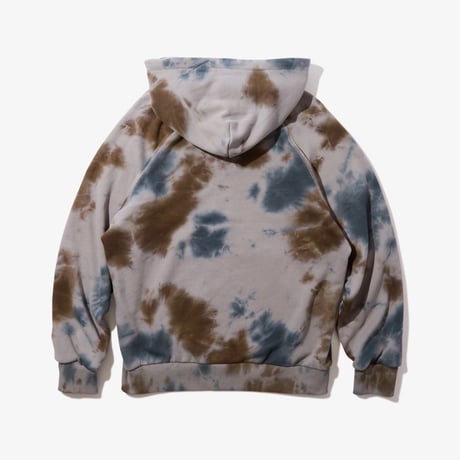 Diaspora skateboards "Dyed Full Zip Hooded Sweatshirt" (Dark Camo) L