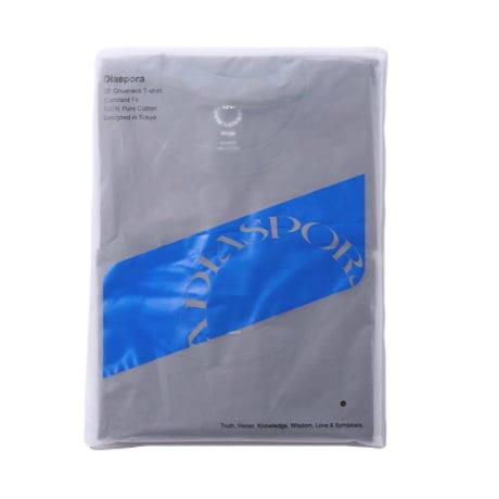 Diaspora skateboards "2P Pack Tee" (Charcoal) M