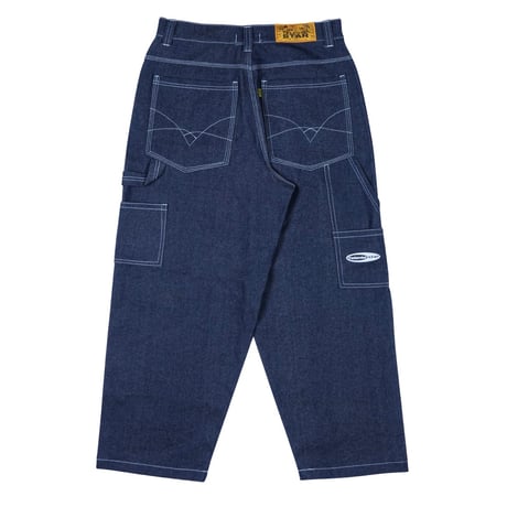 TELEVISI STAR "TOVAL NAVY CARPENTER DENIM" (NAVY RAW DENIM) 32