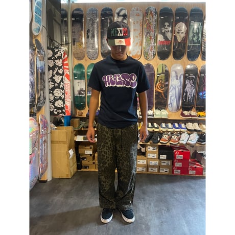 Diaspora skateboards "Mil Wide Pants" (Leopard) M