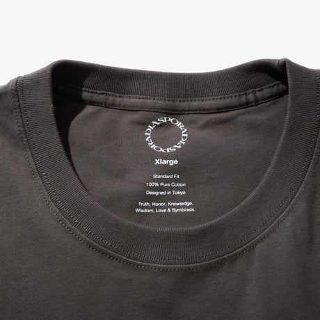 Diaspora skateboards "2P Pack Tee" (Charcoal) M