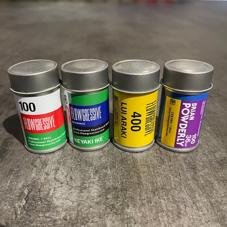 FLOW GRESSIV "CERAMIC FILM LOGO BEARINGS" TEAM