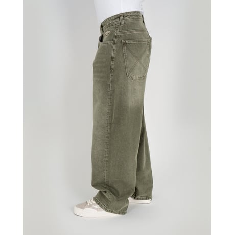 HOMEBOY "X-TRA MONSTER DYE DENIM (WASHED GREEN)