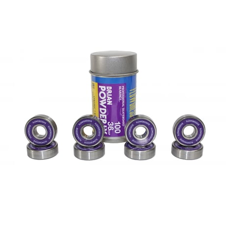 FLOW GRESSIV "CERAMIC FILM LOGO BEARINGS" BRIAN POWDERLY