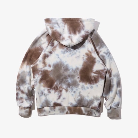 Diaspora skateboards "Dyed Full Zip Hooded Sweatshirt" (Light Camo) L