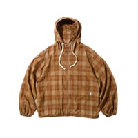 Diaspora skateboards "Hooded Corduroy Shirt" (Brown) L