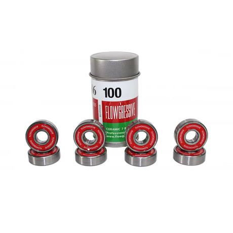 FLOW GRESSIV "CERAMIC FILM LOGO BEARINGS" TEAM