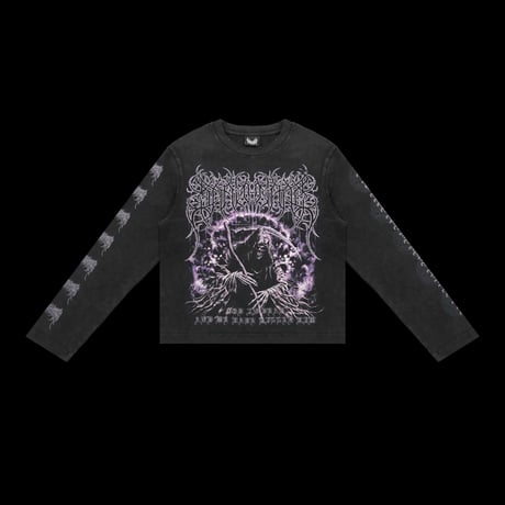 The Grim Reaper L/S Tee (Purple)