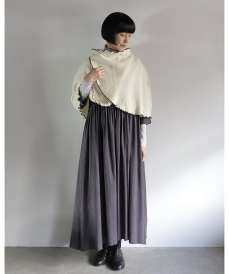 quitan / PONCHO <off white>