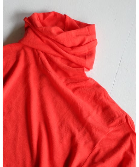 RIG / タートルネックシャツ <朱赤>