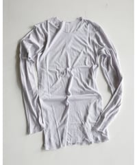 RIG / ユニセックス長袖Tシャツ <アイスグレー>