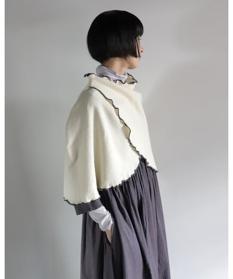 quitan / PONCHO <off white>