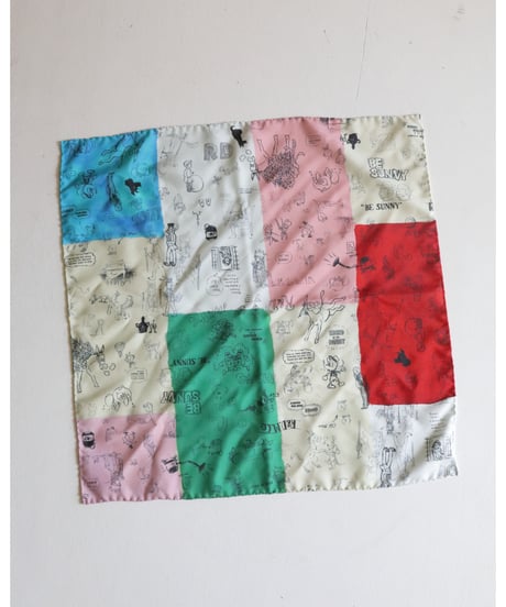 R&D.M.Co- / MOSAIC GRAFFITI SCARF <multi>