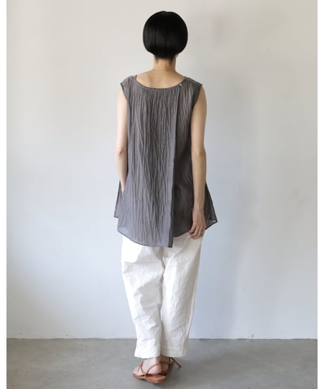 Koton / RC/Siスリットブラウス <charcoal grey>
