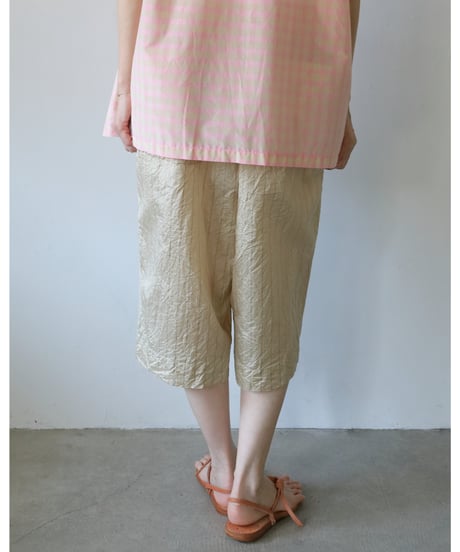 R&D.M.Co- / S.S HALF PANTS <beige>