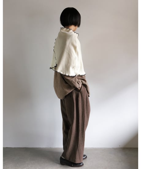 quitan / PONCHO <off white>