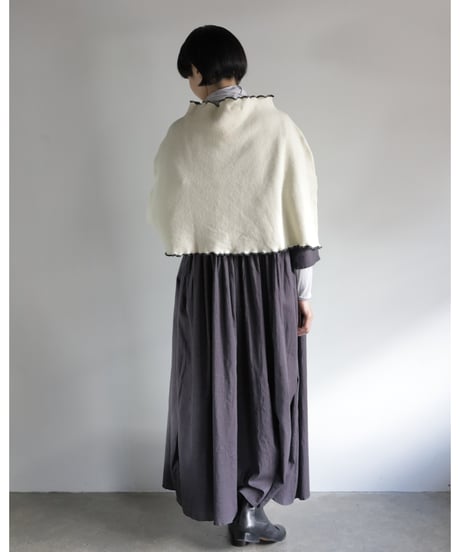 quitan / PONCHO <off white>