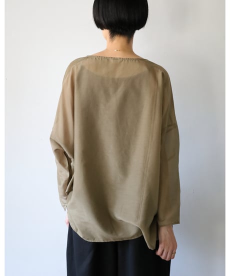Koton / Si/Coボイルボートネックシャツ <khaki>