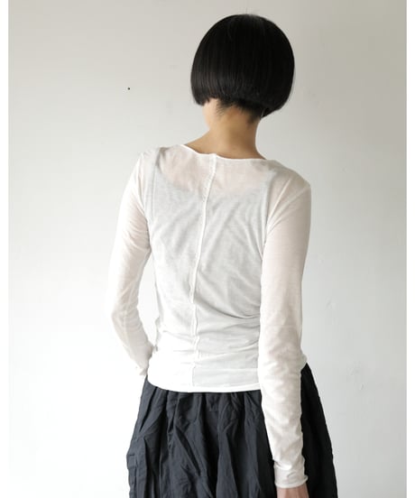 RIG / ケイト長袖Tシャツ <白>