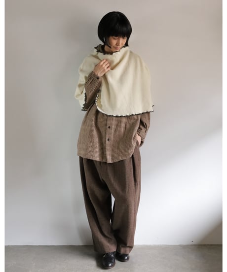 quitan / PONCHO <off white>