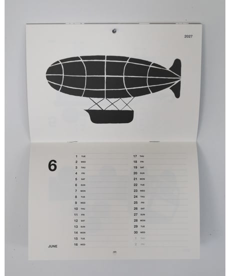 YACHIYO KATSUYAMA / 2027 CALENDAR