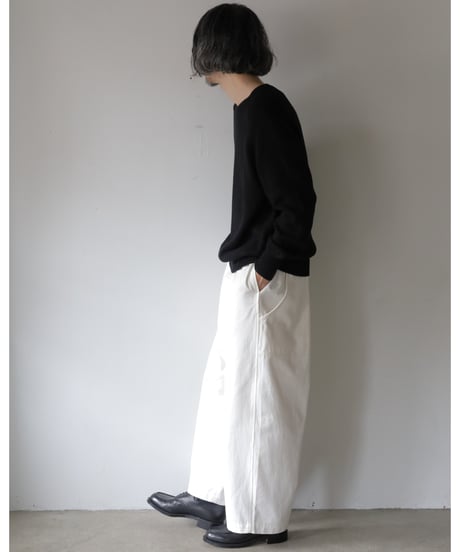 TORICI / コットンセーター <black>