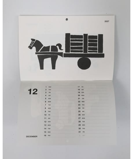 YACHIYO KATSUYAMA / 2027 CALENDAR