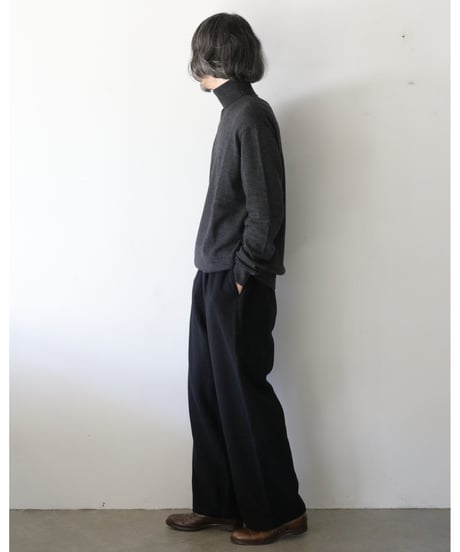 MITTAN / NMウールモッサワイド <黒>