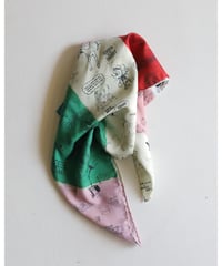 R&D.M.Co- / MOSAIC GRAFFITI SCARF <multi>