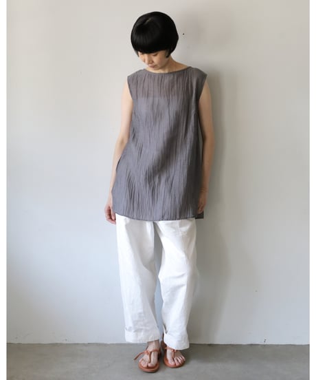 Koton / RC/Siスリットブラウス <charcoal grey>