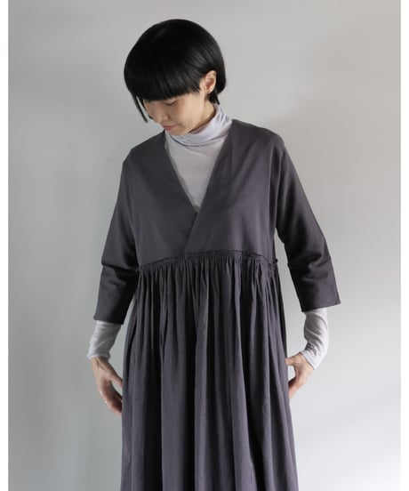 quitan / CACHECOEUR DRESS <slate gray>
