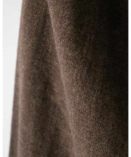 quitan / WIDE CRICKET PANTS <DARK BROWN>