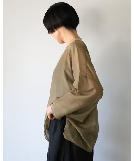 Koton / Si/Coボイルボートネックシャツ <khaki>