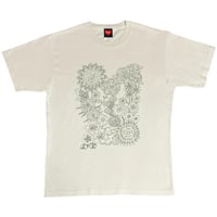 Summer Flower ピグメントTシャツ／ナチュラル